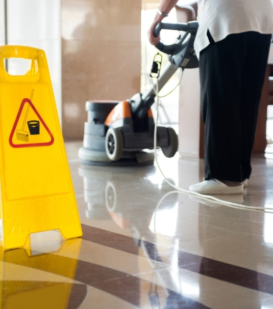 Professional commercial cleaning in Accokeek, MD with clean floors and tidy retail space